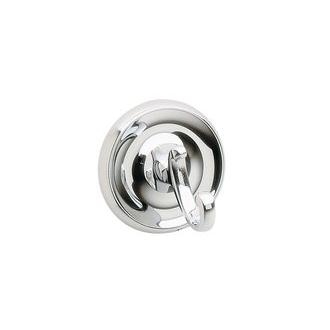 Smedbo K255 2 1/4 in. Single Towel Hook in Polished Chrome Villa Collection Collection